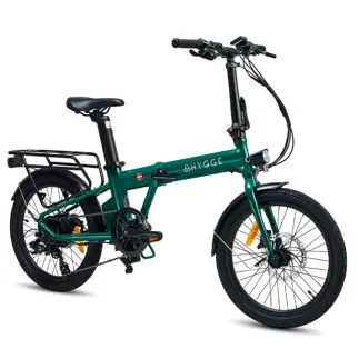 British Racing Green Virum Folding E-Bike