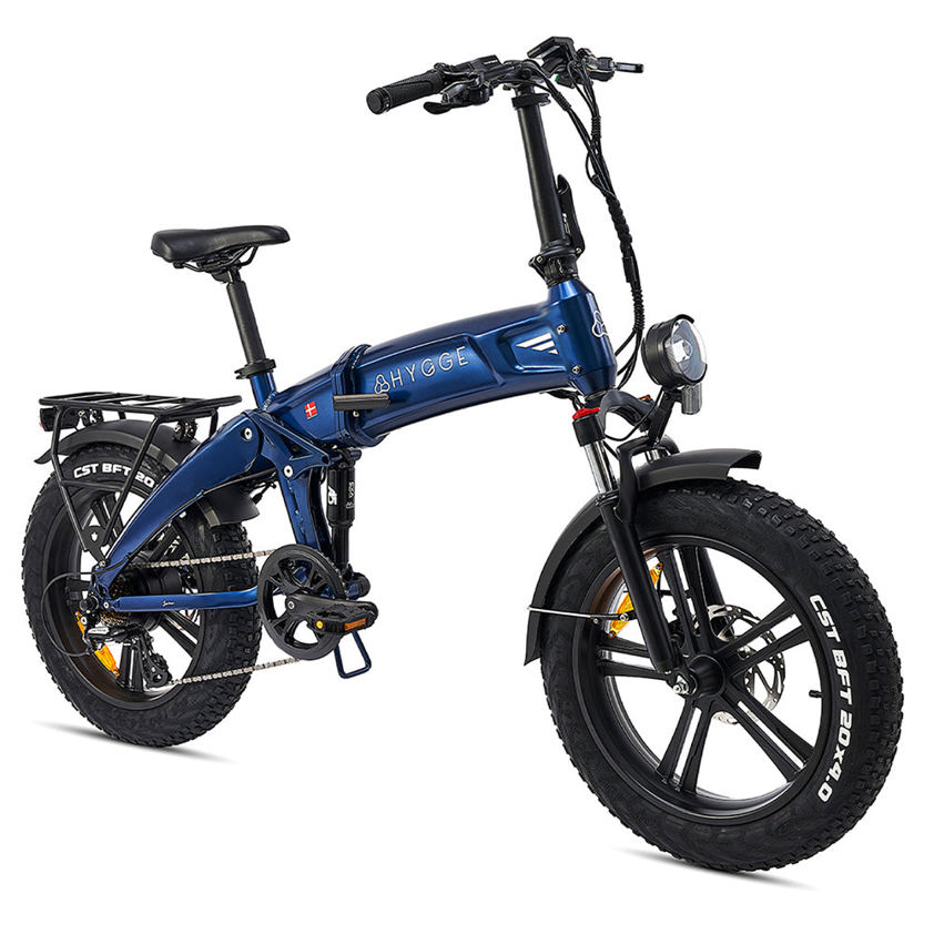 Aztec Bike Hygge Sorø Folding E-Bike 2026 | Full Suspension | Aztecs