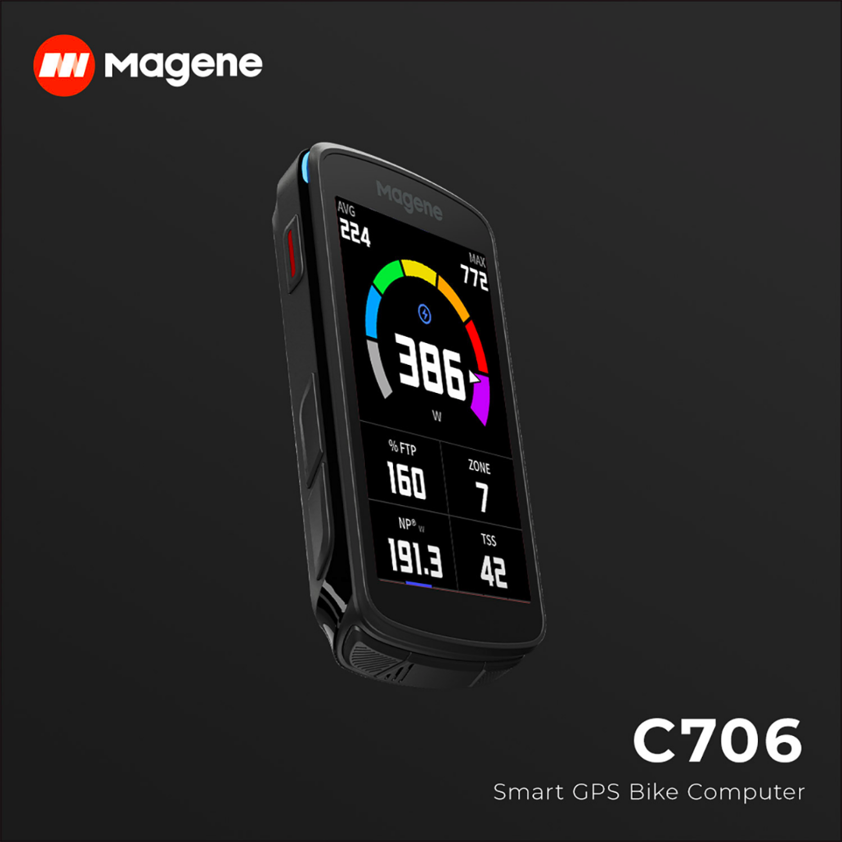 Aztec Bike Magene C706 Flagship GPS Bike Computer | Aztecs Bikes