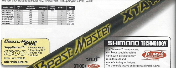 Shimano Beastmaster XTA 1600