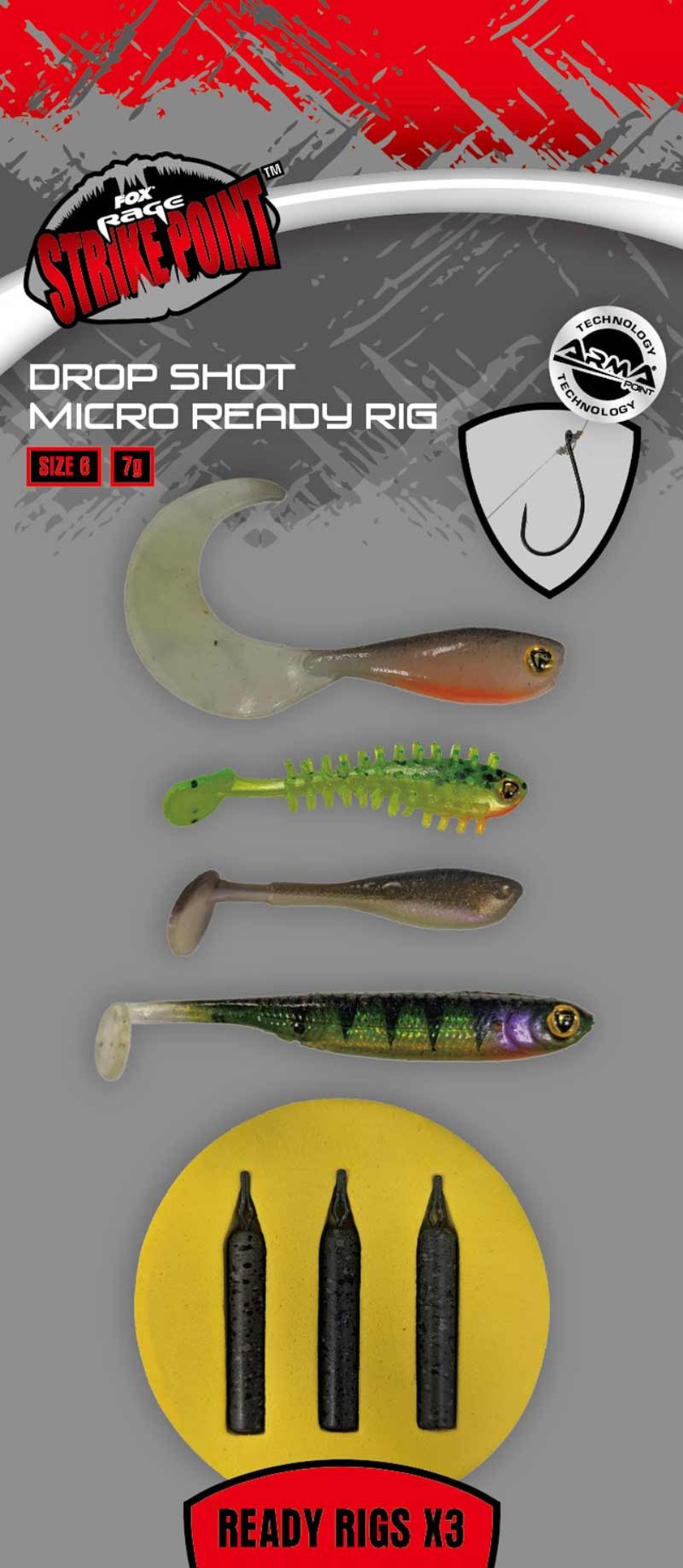 Predator Hunting Rigs High Fox Rage Predator Dropshot Ready Rigs - Billy Clarke