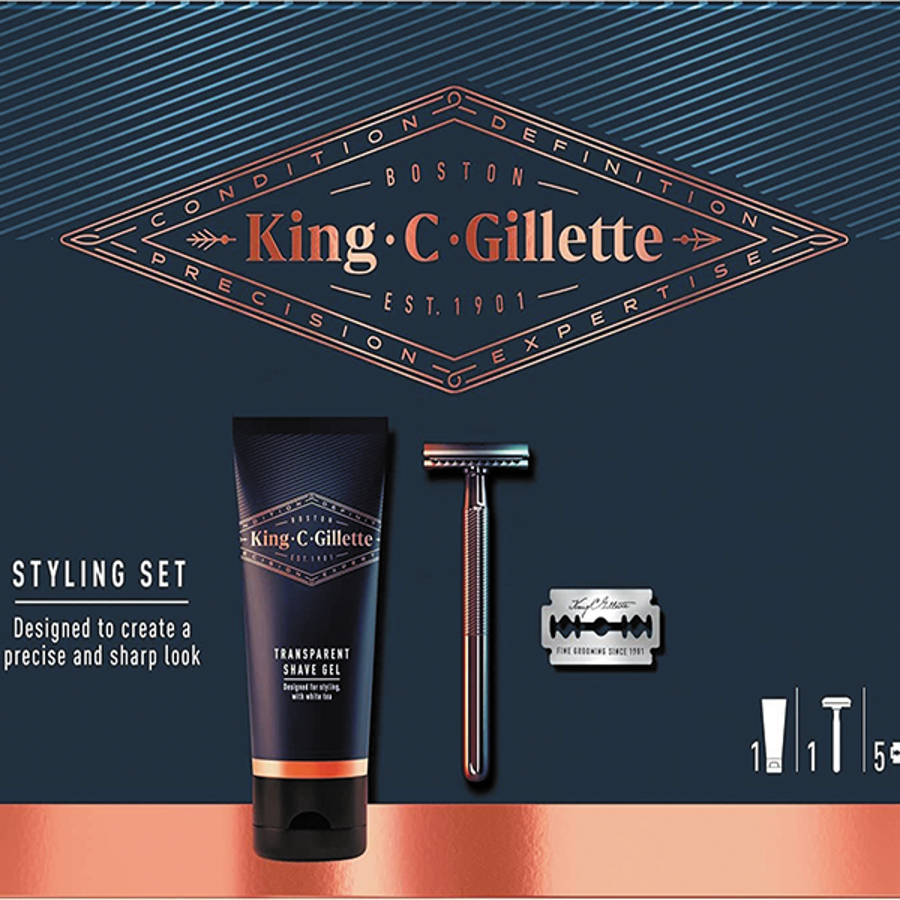 King C Gillette Styling Set