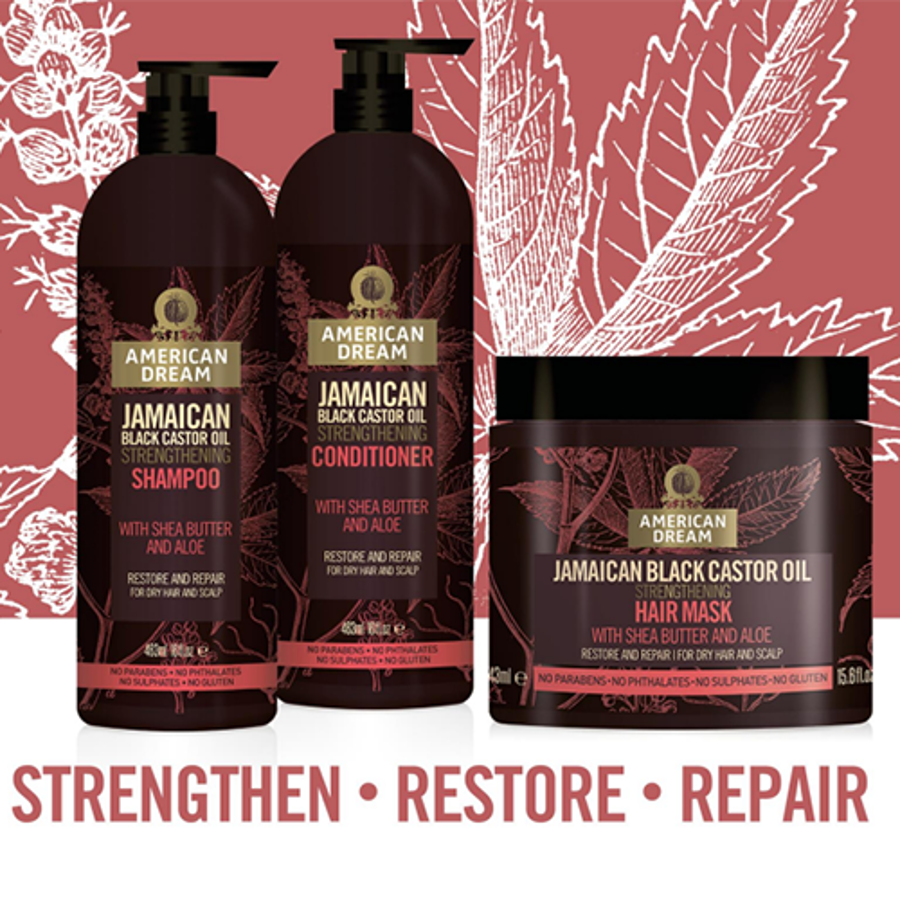 American Dream Jamaican Black Castor Oil Set