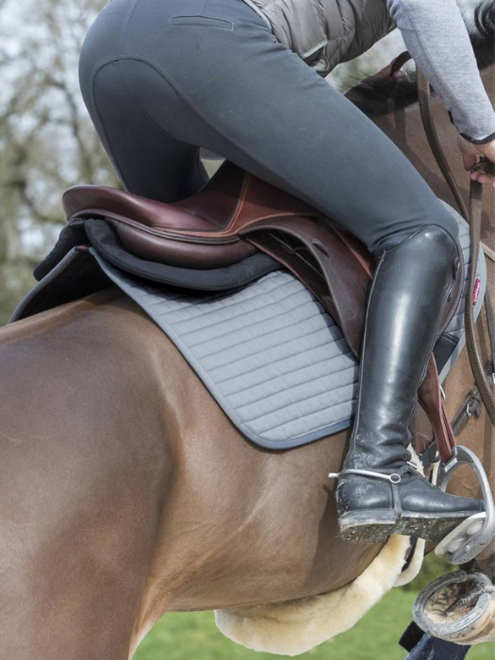 Half pads, risers and seat savers