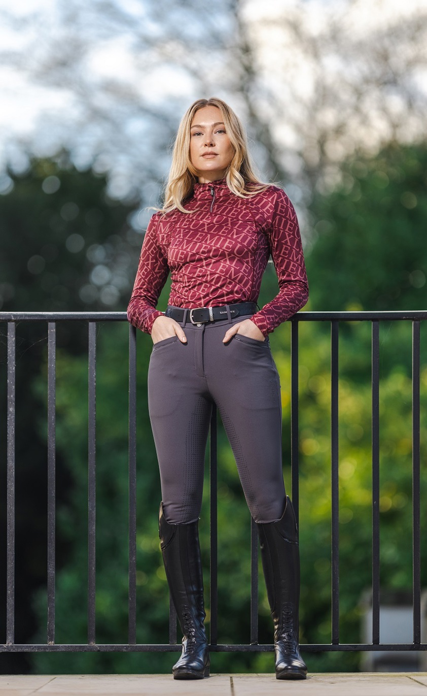 Grey LeMieux Freya Pro Breeches