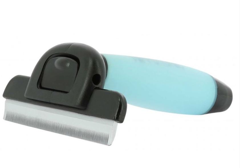 Neon Blue Hippo Tonic Gel Shedding Comb