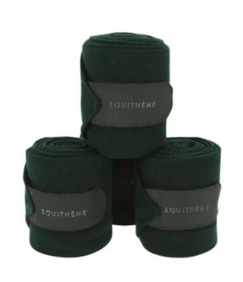 Black Equitheme Stable Bandages