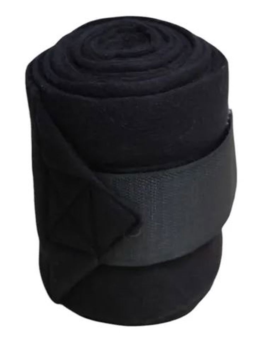 Black Equitheme Stable Bandages