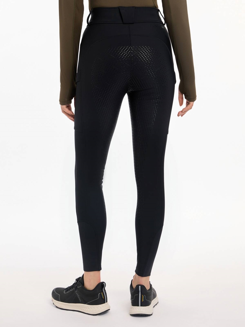 Black LeMieux Waterproof Full Seat Breeches