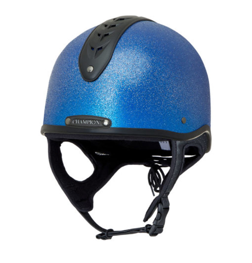 Blue Champion Junior X-Air Nova Jockey Skull