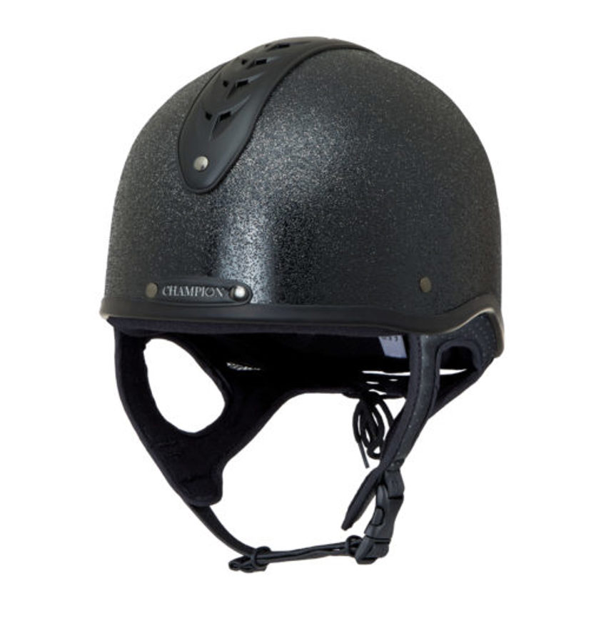 Black Champion Junior X-Air Nova Jockey Skull