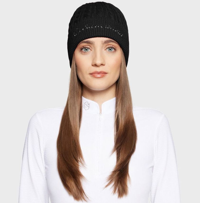 Black Samshield Beanie