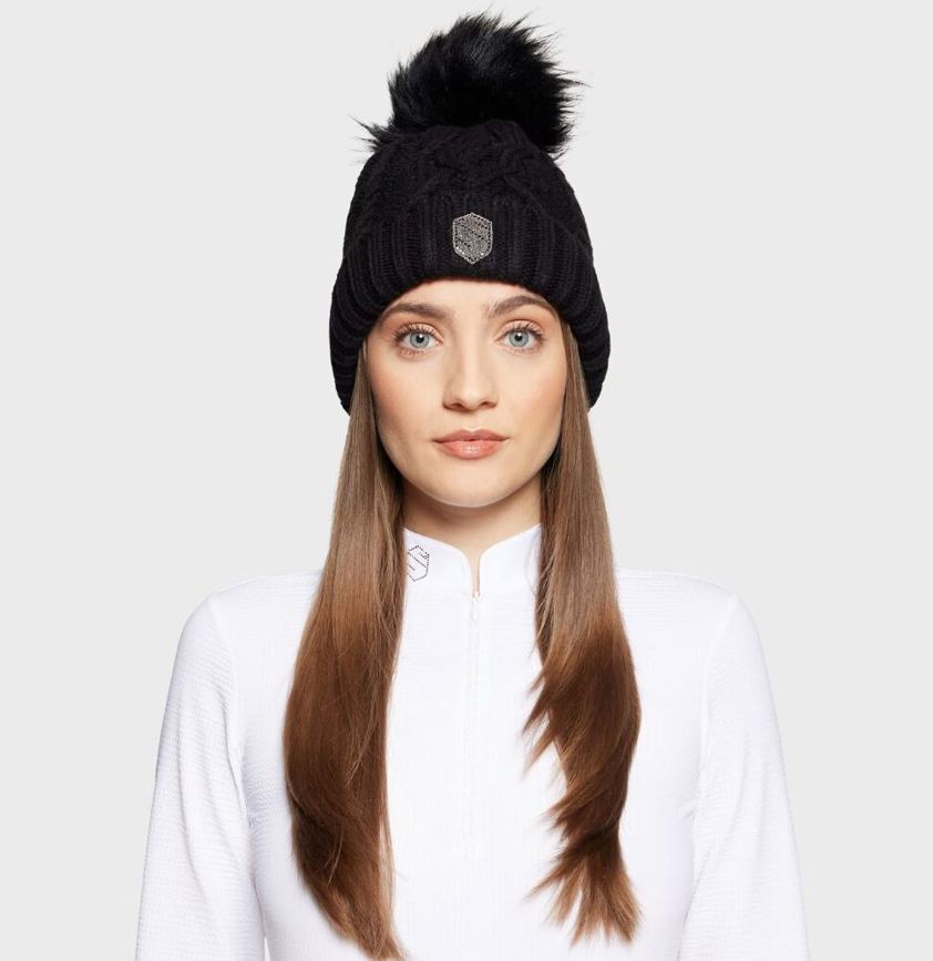 Black Samshield Beanie