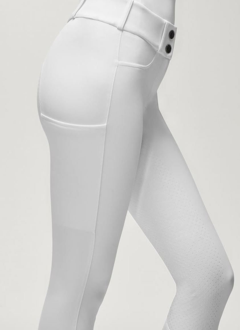 Optic White Tommy Hilfiger Lea Full Grip Breeches