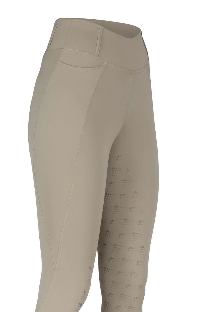 Beige Aubrion Optima PX Riding Tights