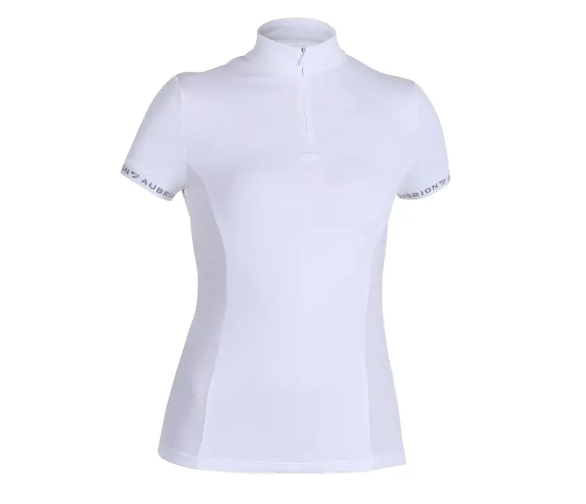 White Aubrion Young Rider Norwich Show Shirt