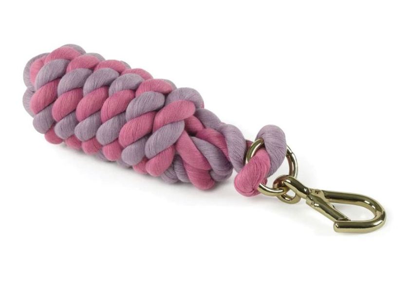 Pink/Lilac Cotton Two Tone Lead Rope