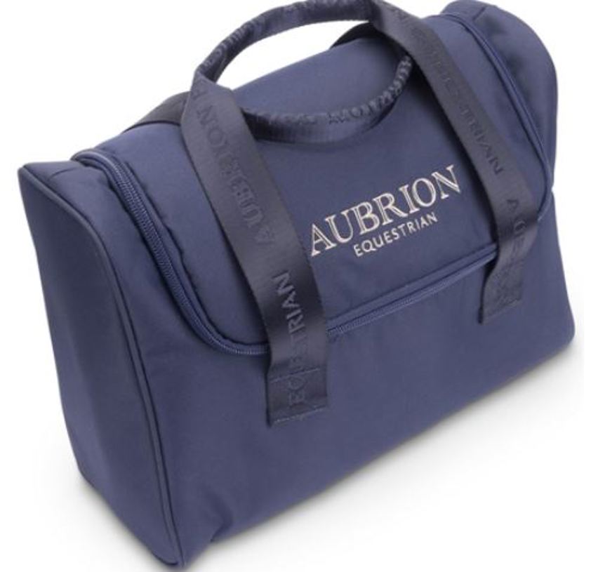 Navy Aubrion Equestrian Grooming Kit Bag