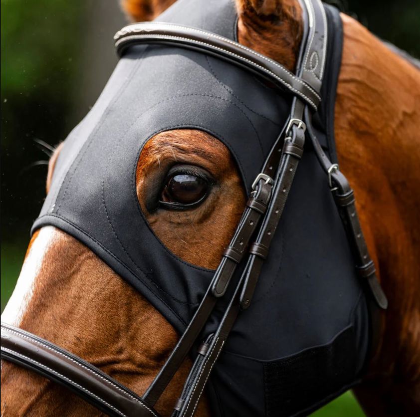 Black Horseware Ionic Calming Face Mask