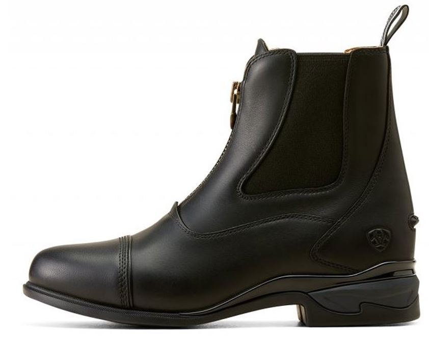 Black Ariat Devon Zip Paddock Boot