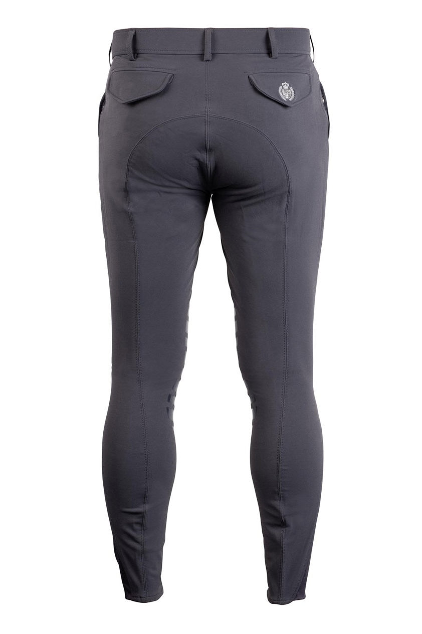 Black Montar Gary Knee Grip Mens Breeches