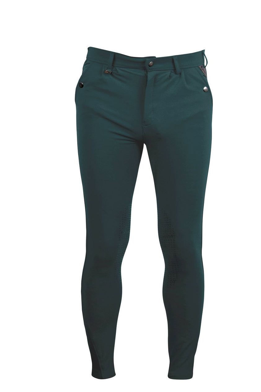 Black Montar Gary Knee Grip Mens Breeches