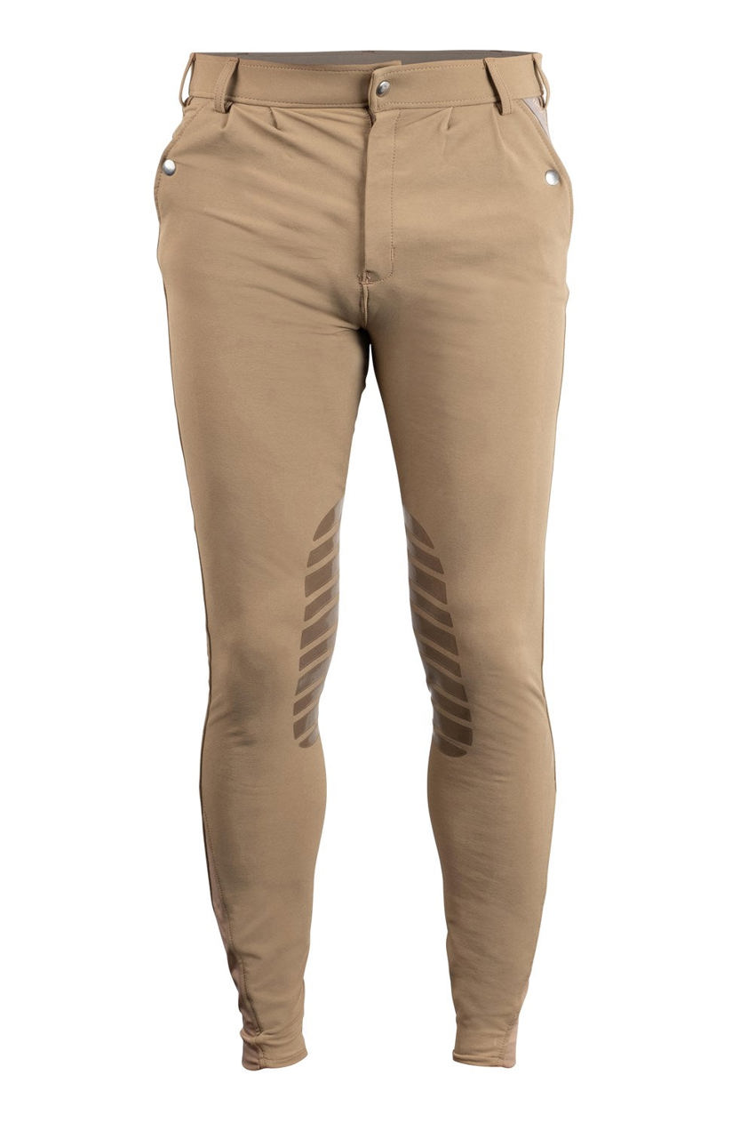 Camel Montar Gary Knee Grip Mens Breeches