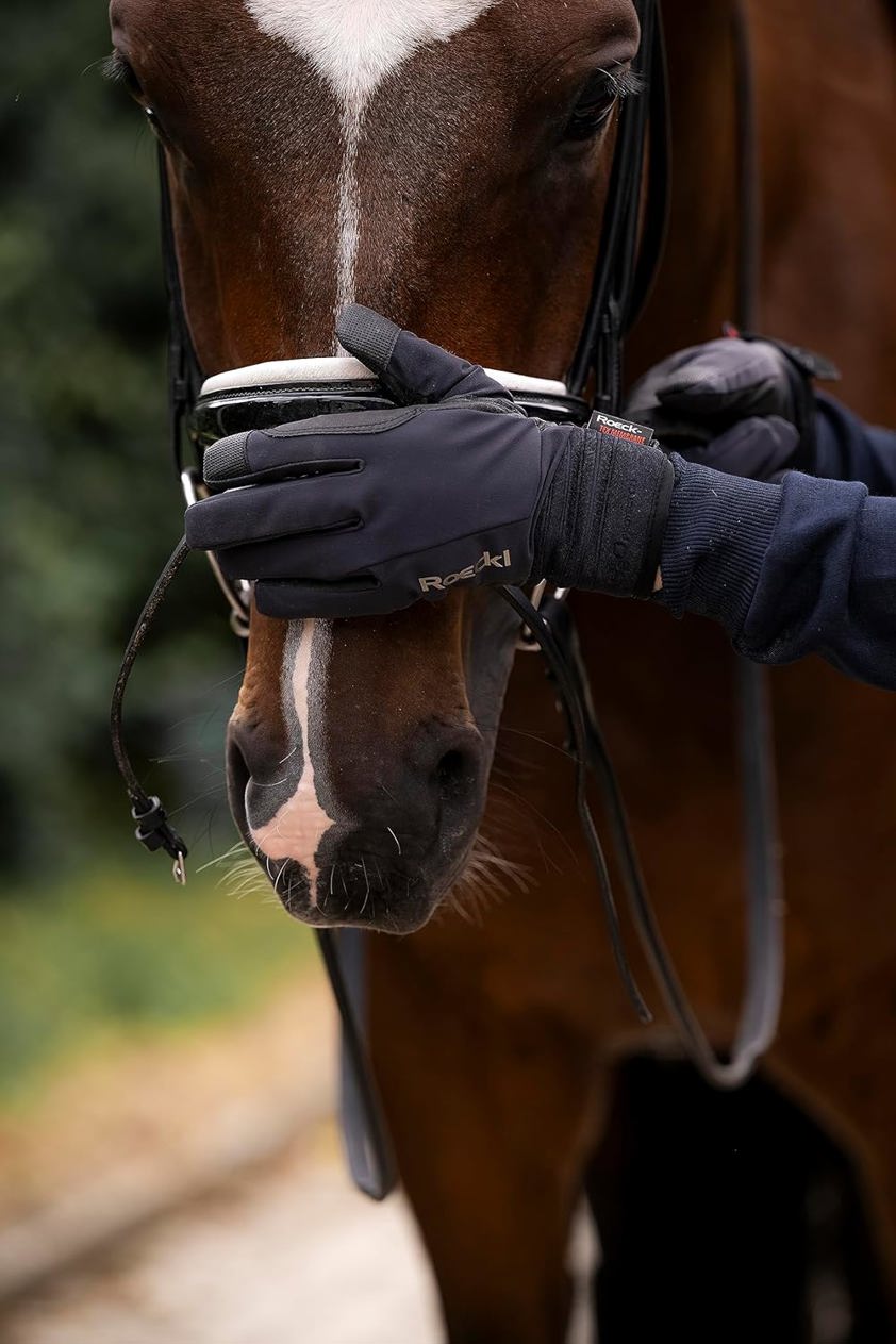 Black Roeckl Winsford Waterproof Gloves