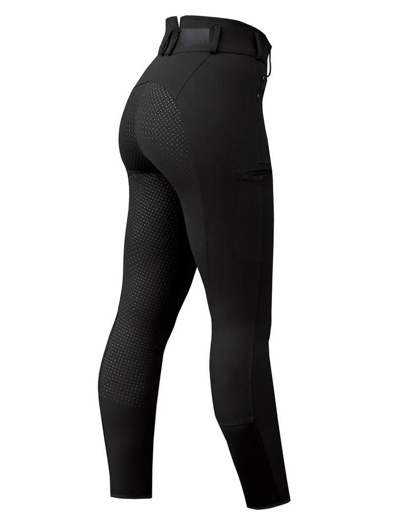 Black Equetech Prestige Full Grip Breeches