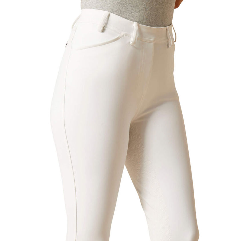 White Ariat Tri Factor Full Seat Tight