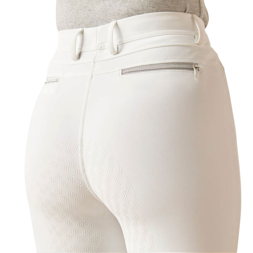 White Ariat Tri Factor Full Seat Tight