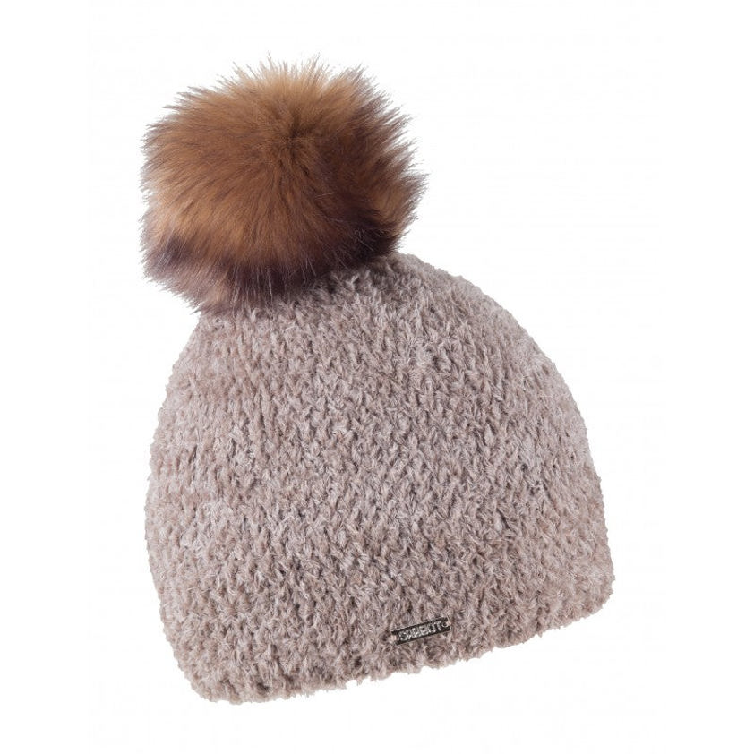 Sandy Cream Sabbot Knitted Bobble Hat