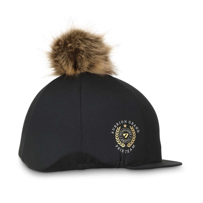 Black G.P Aubrion Team Hat Cover