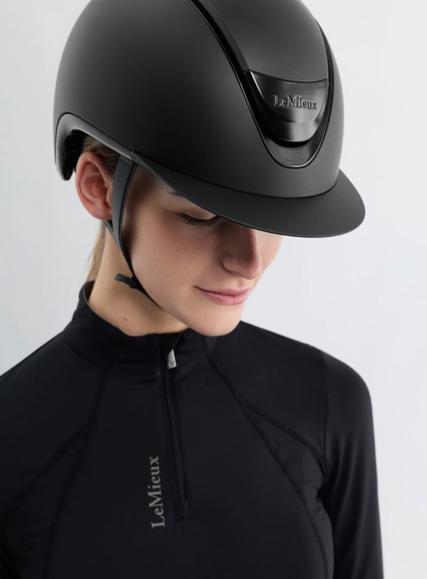 Black LeMieux Verv® Competition Helmet Matte - Small
