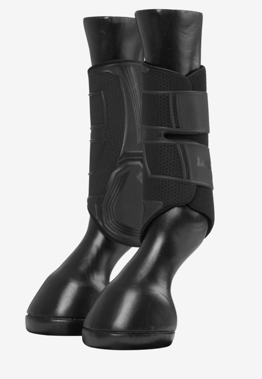 Black LeMieux Technical Brushing Boots