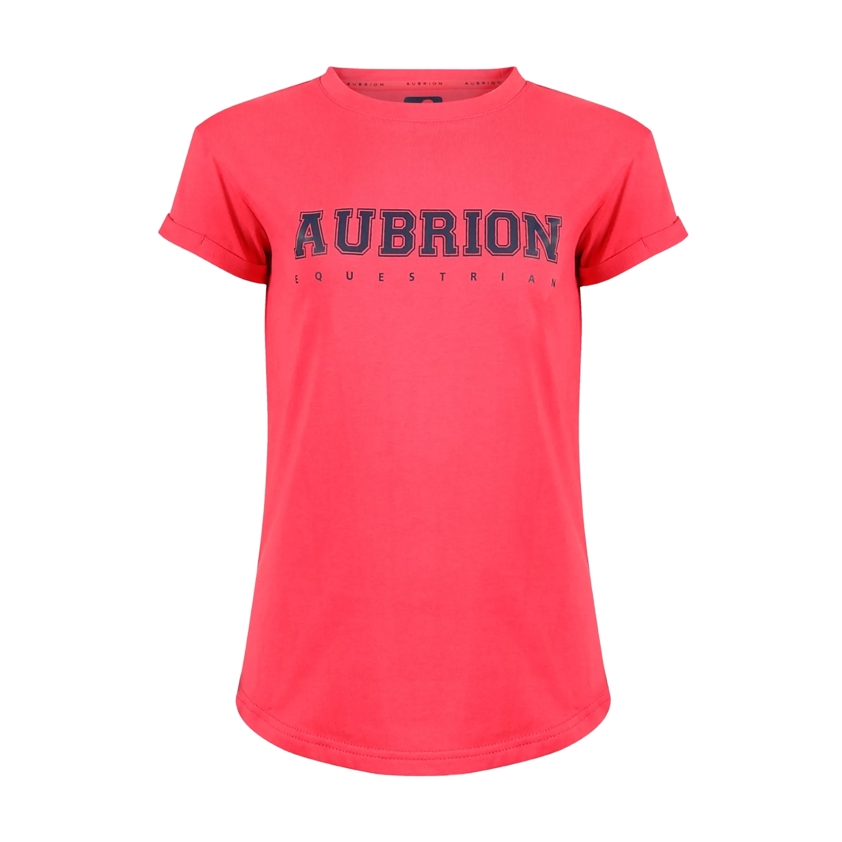 Coral Aubrion Repose T-Shirt - Young Rider