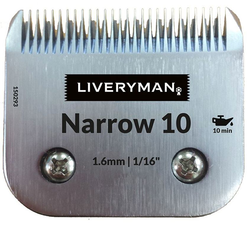 Narrow 10 1.6mm Liveryman A5 Blades