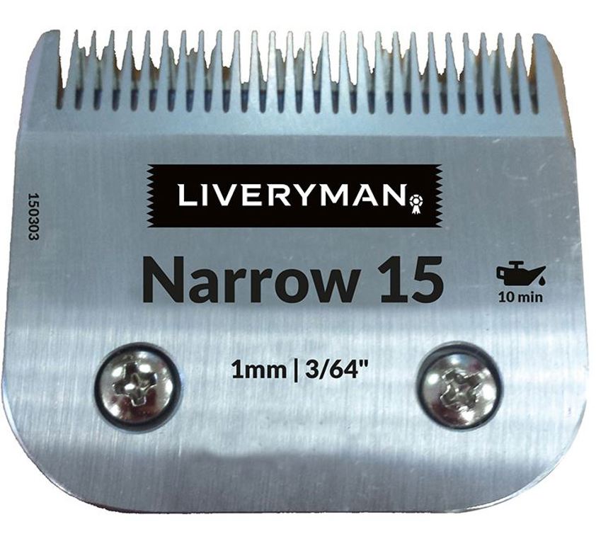 Narrow 15 1.0mm Liveryman A5 Blades
