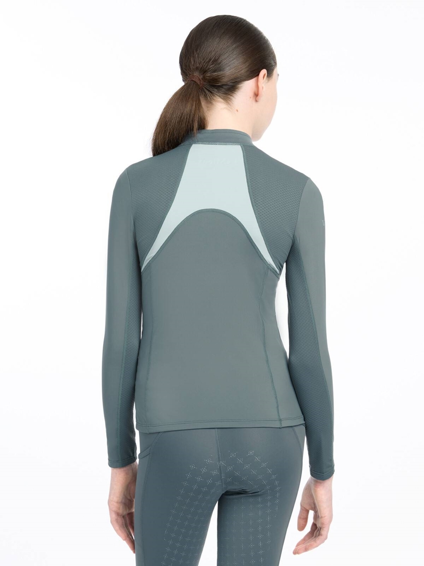 Petrol LeMieux Young Rider Mia Mesh Base Layer