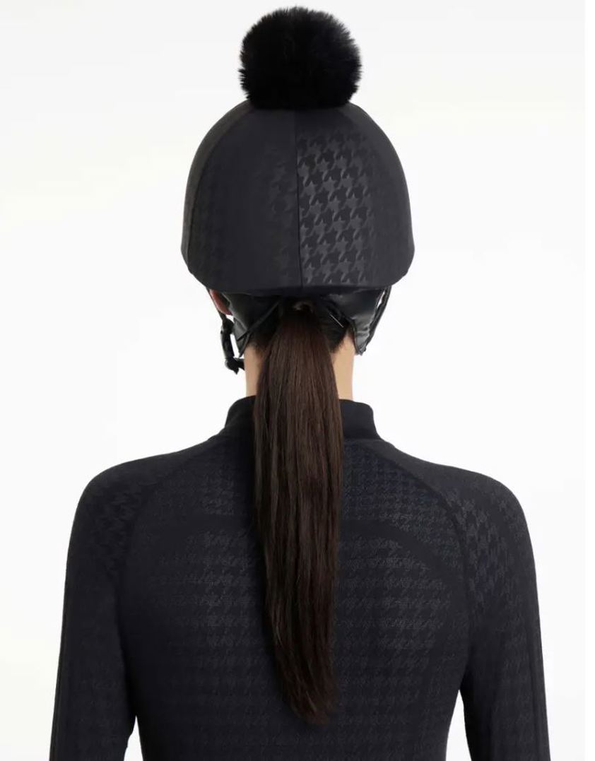 Houndstooth LeMieux Aspen Hat Silk