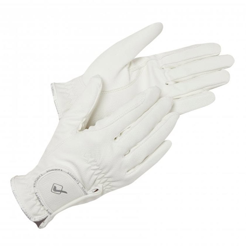 White LeMieux Pro Touch Classic Gloves