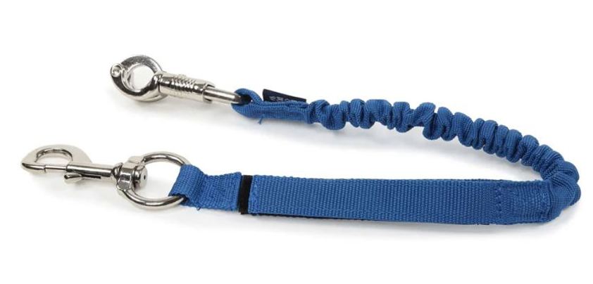 Blue Webbing Tie Up Bungee
