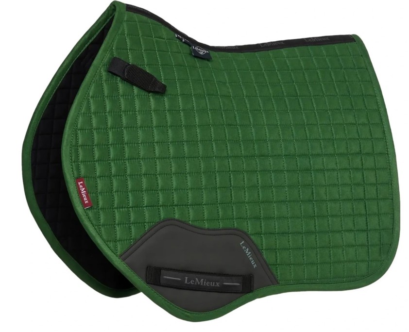 Hunter Green LeMieux GP Suede Square Saddlecloth