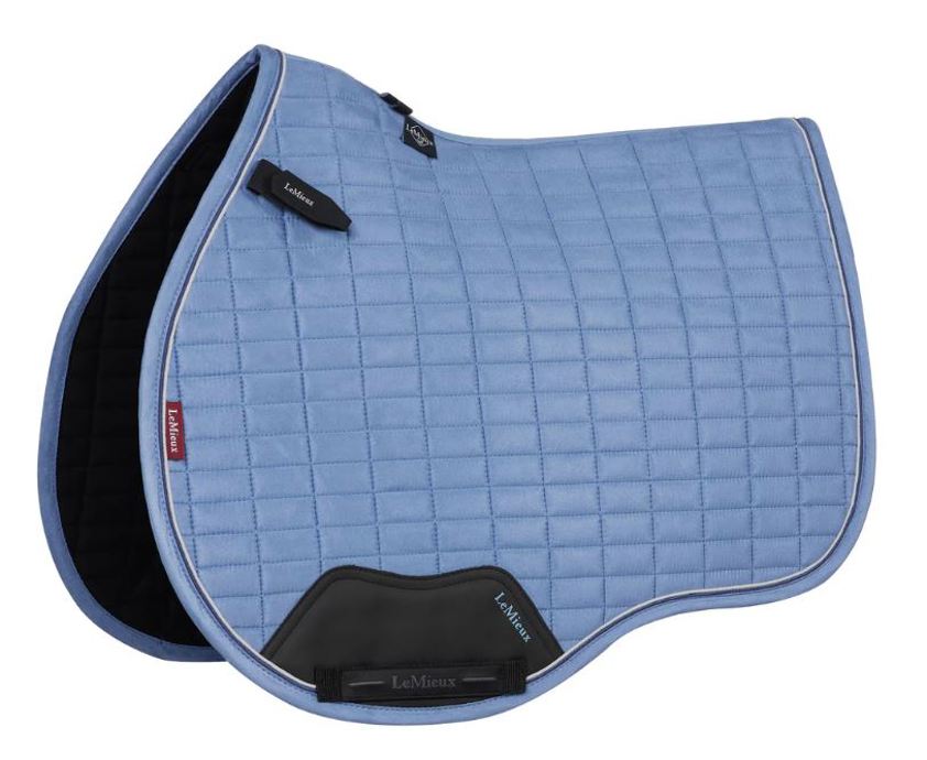 Powder Blue LeMieux GP Suede Square Saddlecloth