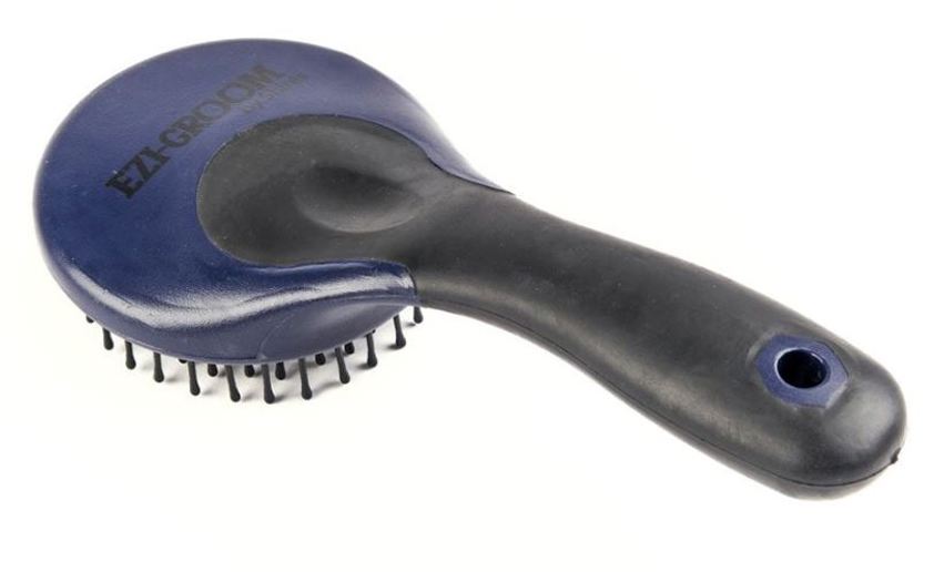 Navy Ezi-Groom Mane and Tail Brush