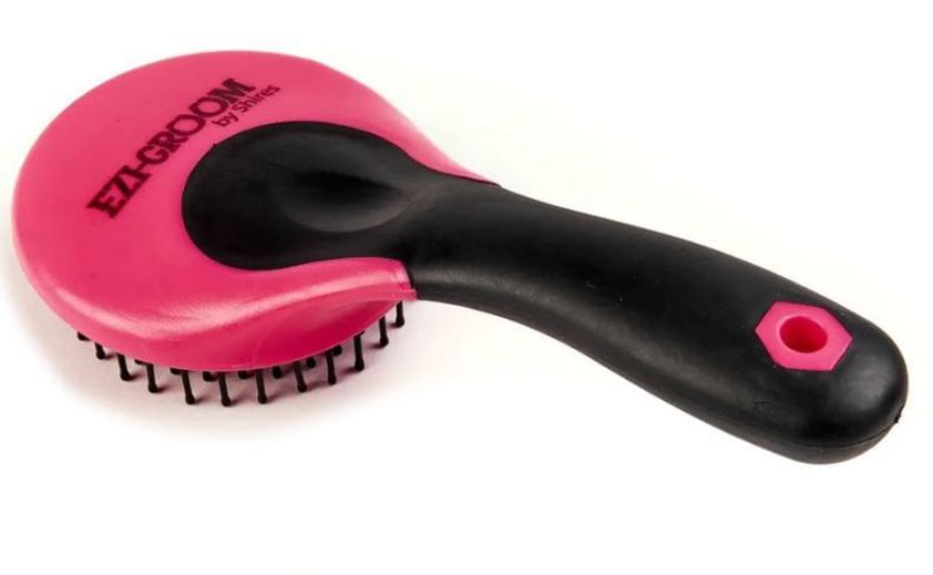 Pink Ezi-Groom Mane and Tail Brush
