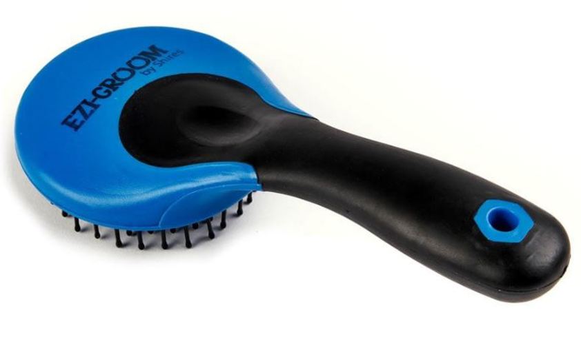 Bright Blue Ezi-Groom Mane and Tail Brush