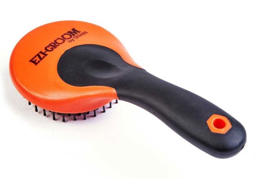 Orange Ezi-Groom Mane and Tail Brush
