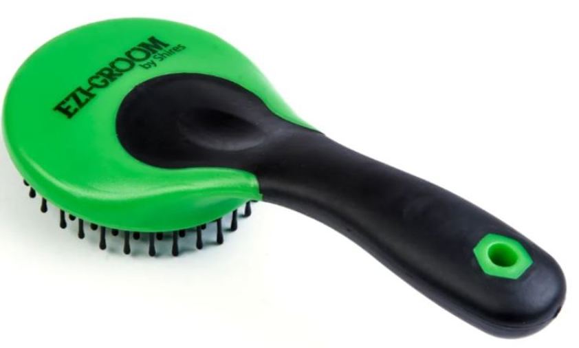 Lime Green Ezi-Groom Mane and Tail Brush