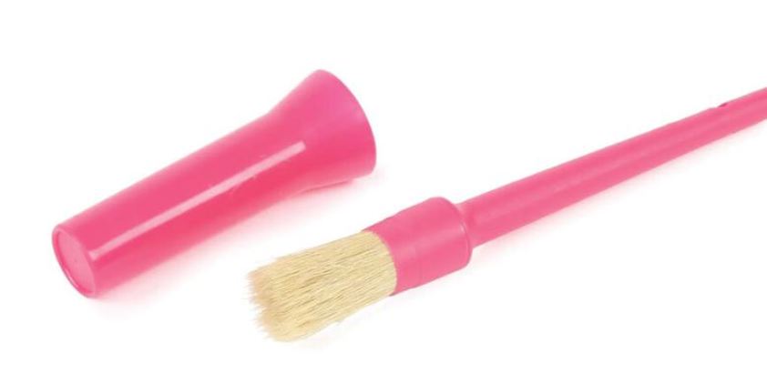 Pink Shires Hoof Oil Brush with Cap
